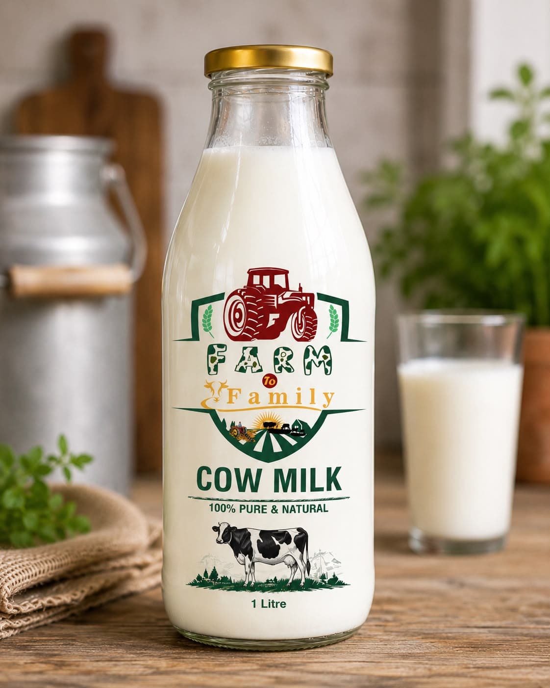 Pure Cow Milk